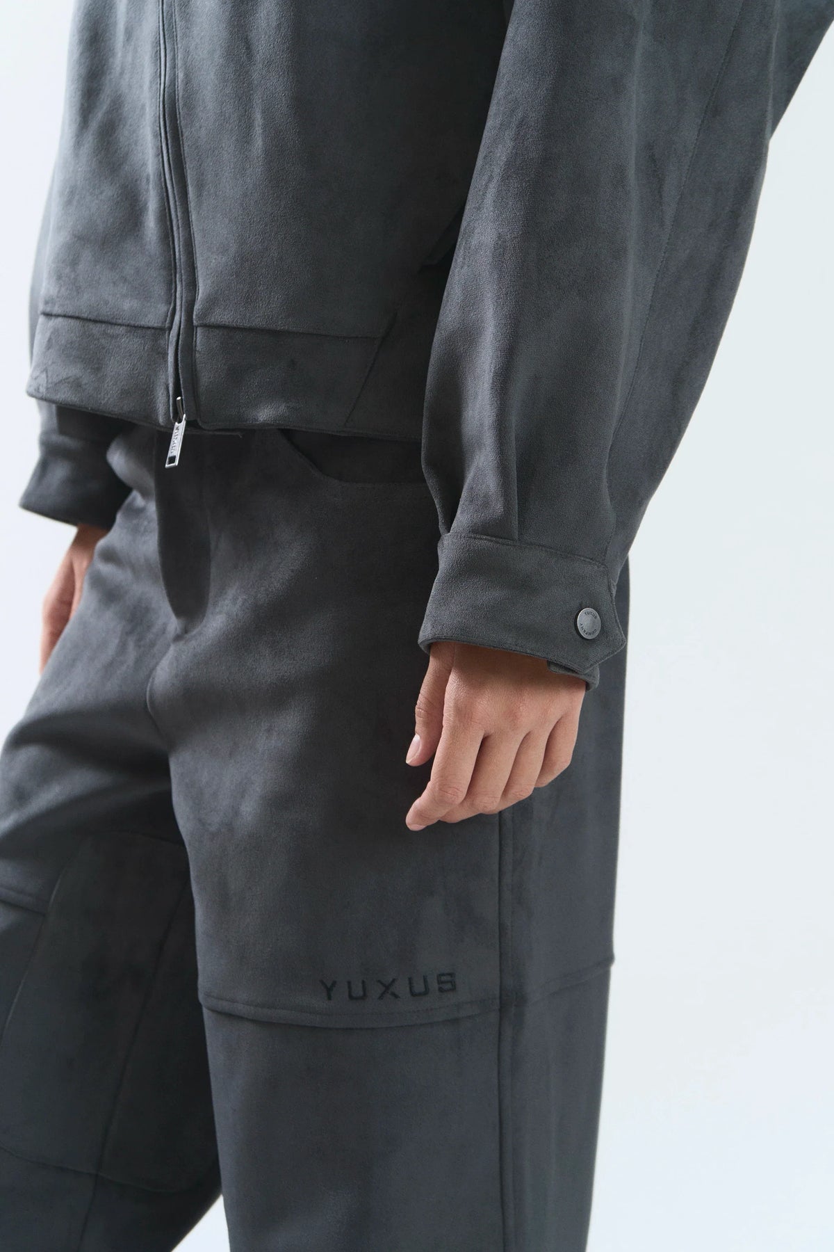 Unisex Tonal Graphic Zip Jacket