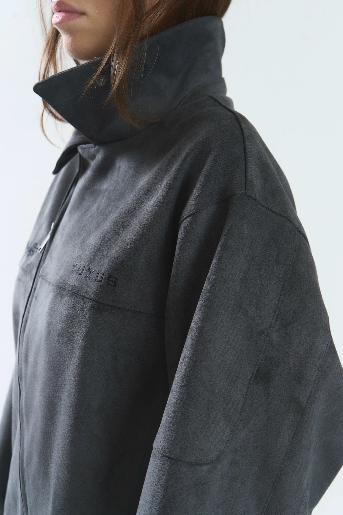 Unisex Tonal Graphic Zip Jacket